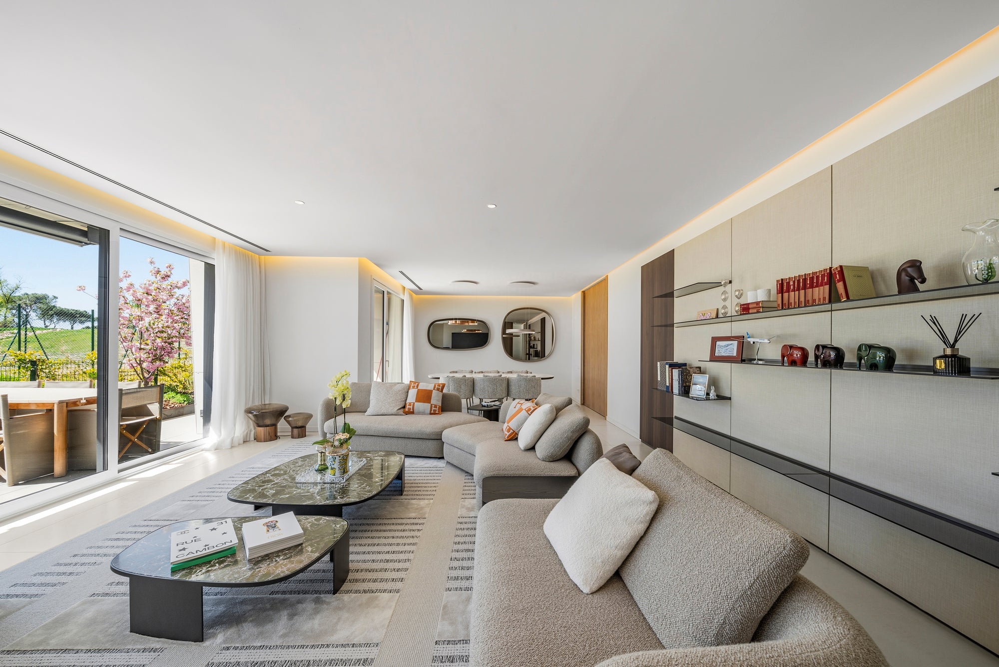 Curated living room